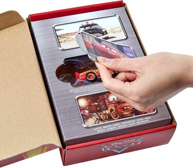 Радіаторні пружини Disney Pixar Cars 3 пакети, популярні литі під тиском транспортні засоби, іграшка від 3 років HBW14 Блискавка М