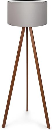 Торшер на штативі світло для вітальні 140 см ефект дерева