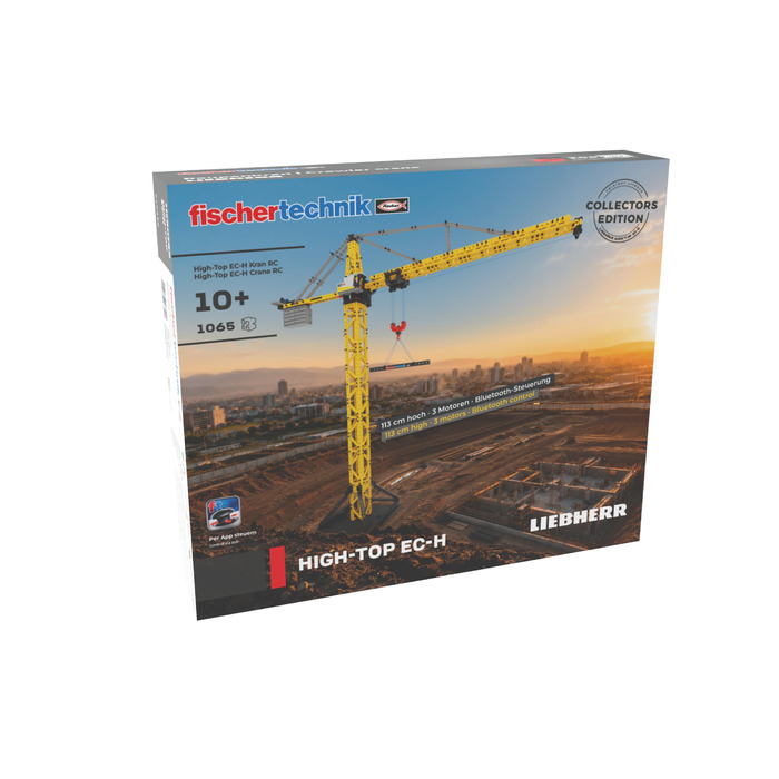 Радіокерований конструктор fischertechnik Liebherr High-Top EC-H Kran для дітей від 10 років