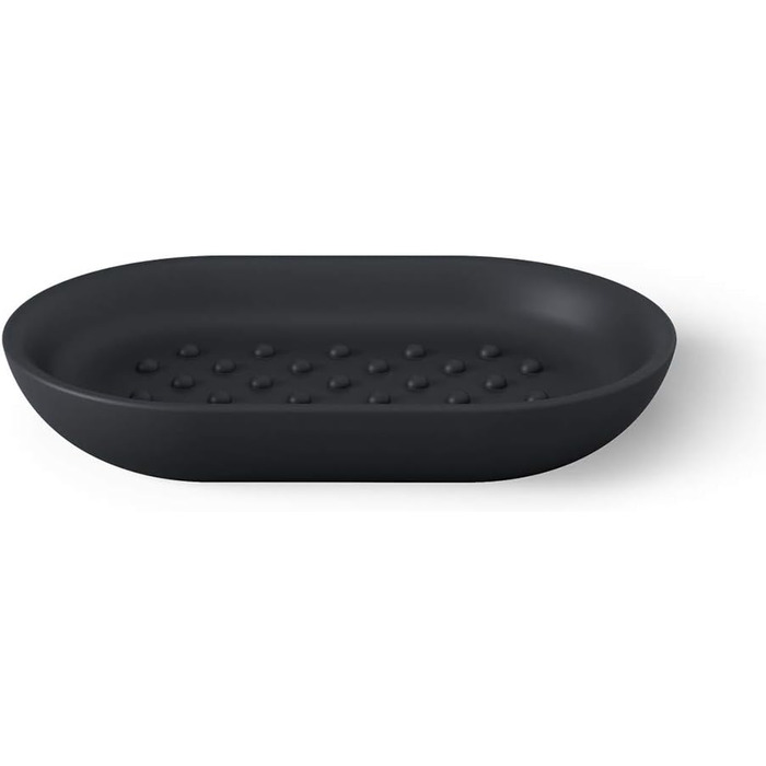 Мильниця Umbra Juniper, чорна, чорна мильниця овальна