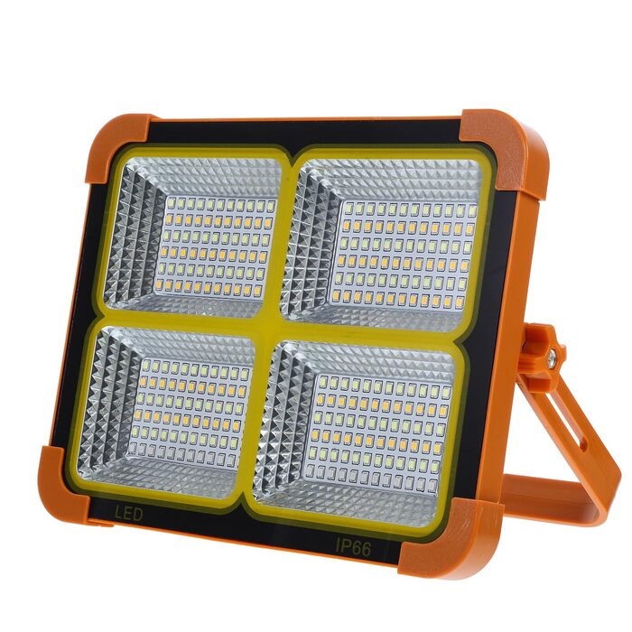 Сонячний акумуляторний магнітний світлодіодний робочий ліхтар FOMIYES, зовнішній аварійний ліхтар із вибухобезпечним корпусом, компактний для кемпінгу, риболовлі, походів