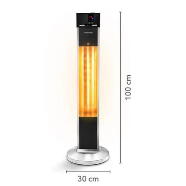 Обігрівач інфрачервоний Trotec IRS 2000 E 2000 W Silver/Black (1410003920)