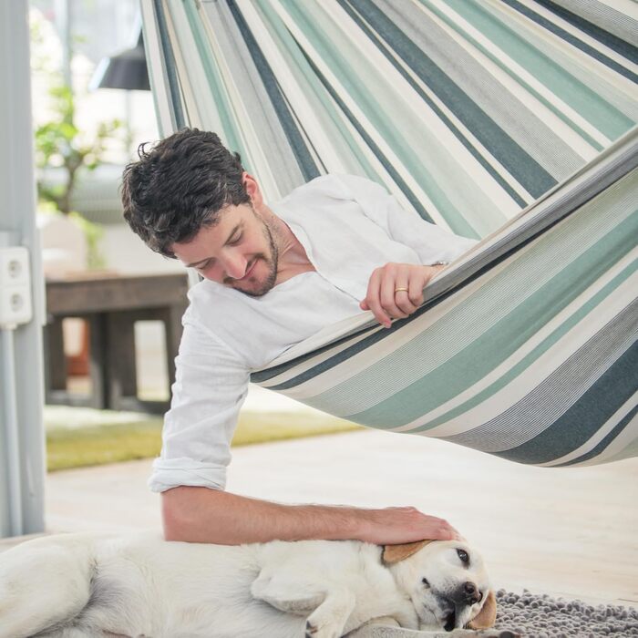 Класичний двомісний гамак з бавовни