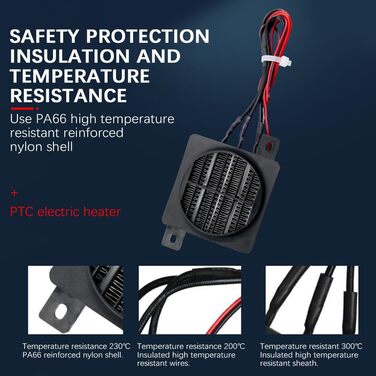 Нагрівач, енергозберігаючий PTC нагрівальний елемент 12V 150W з постійною температурою, нагрівальні елементи для вентиляторів, обігрівачів, зволожувачів повітря, кондиціонерів, 12V PTC