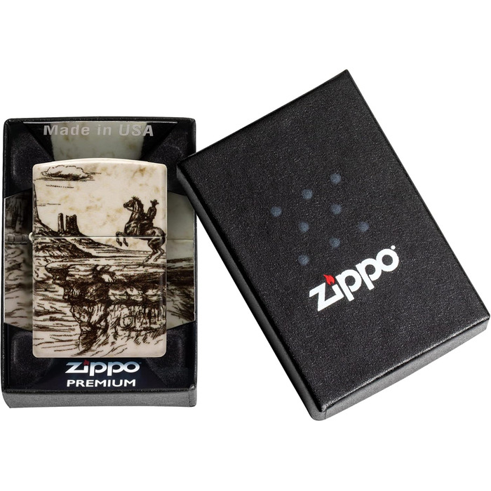 Оригінальна запальничка ZIPPO (дизайн Дикий Захід 60006580)