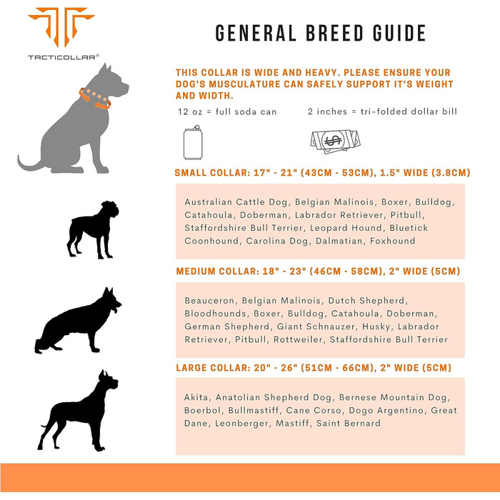 Нашийник Не гладь мене Tacticollar, нейлон, 5,1 см, для середніх та великих собак, з внутрішньою неопреновою підкладкою, щоб повідомити про потреби вашого собаки та запобігти небажаним контактам (Чорний, розмір M) Чорний, середній, 5 см ширина