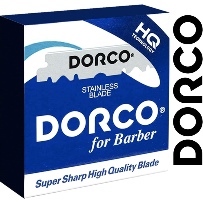 Леза Dorco Blades 100 з нержавіючої сталі з одним лезом