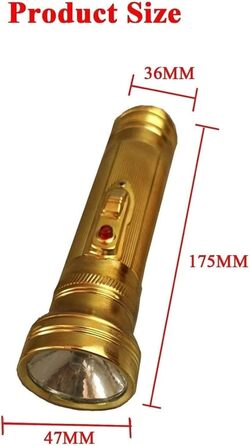 Ретро-ностальгічний портативний ліхтарик, старомодний ностальгічний ліхтарик, вінтажний стиль, простий портативний ліхтарик для дому в старовинному стилі, потужний яскравий ліхтарик, кишеньковий