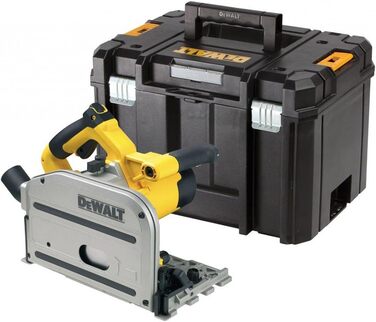 Дискова пила для занурювального пиляння Dewalt DWS520KT потужністю 1300 Вт (для напрямних, макс. глибина різання 59 мм, з занурюва