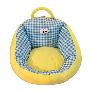 Дитячий диван зі спинкою, зручний диван, крісло татамі для вітальні, дитячої кімнати, кабінету, синій, L Синій Великий