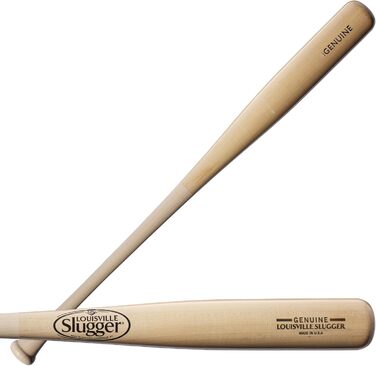 Бейсбольна бита Louisville Slugger Real Mix, нефарбована, натуральна, прозора, 33 фути