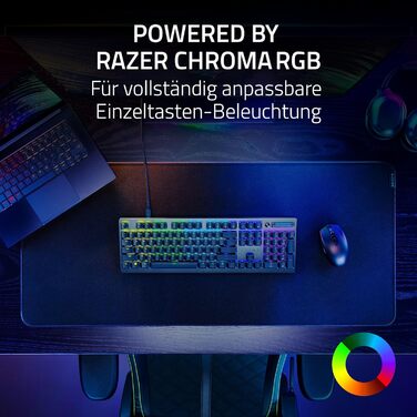 Оптична низькопрофільна ігрова клавіатура (лінійні оптичні перемикачі, гіпершвидкісний бездротовий зв'язок, USB-C, лазерне гравіюв