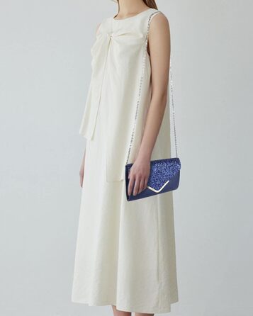 Жіноча блискуча клатч-елегантна вечірня сумка блискуча сумка-конверт зі стразами сумка під пахви з ланцюжком для весілля випускного вечірки шкіряна синя