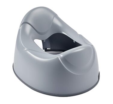 Дитячий горщик - Ергономічний горщик для дітей - Не ковзає - Гігієнічний - Легко миється - Туалетна вставка з ручками - Зроблено у