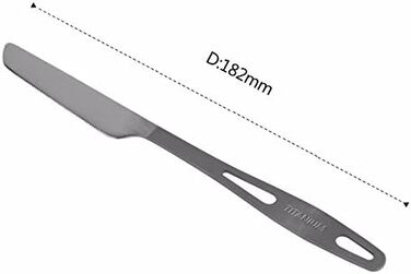Набір столових приборів TOAKS - 3 предмети з титану
