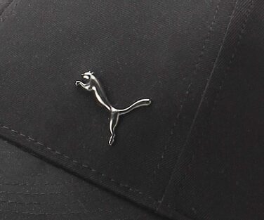 Унісекс для дорослих, металева кепка одного розміру Puma Black