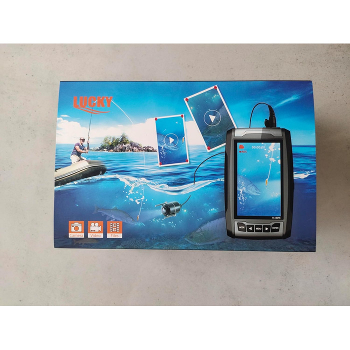 Підводна камера для риболовлі LUCKY Ехолот Підводна камера, ехолот Водна камера з екраном високої роздільної здатності