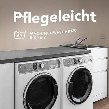 Подушка John Cotton 80x80 см Комплект із 2 розкішних стьобаних подушок для готелів від болю в шиї, регульована подушка із застібкою-блискавкою наповнювач 900 г, подушка для сну для алергіків, Oeko-TEX (80 x 80) 80x80 см 2