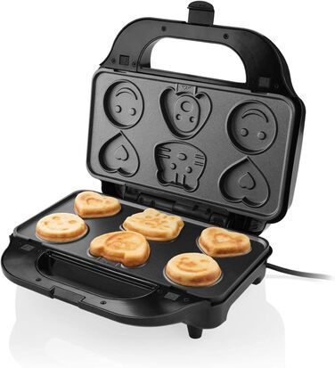 Сендвіч-машина ETA 6 в 1 I Sorento Plus I Антипригарне покриття для легкого чищення без пригорання I 900 Вт I Вафельниця, гриль та багато іншого