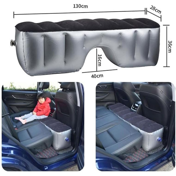 Автомобільний матрац для Dacia Duster 3 Hybrid 2017-2026. Надувні автомобільні матраци, надувний матрац для подорожей, кемпінгу та активного відпочинку.