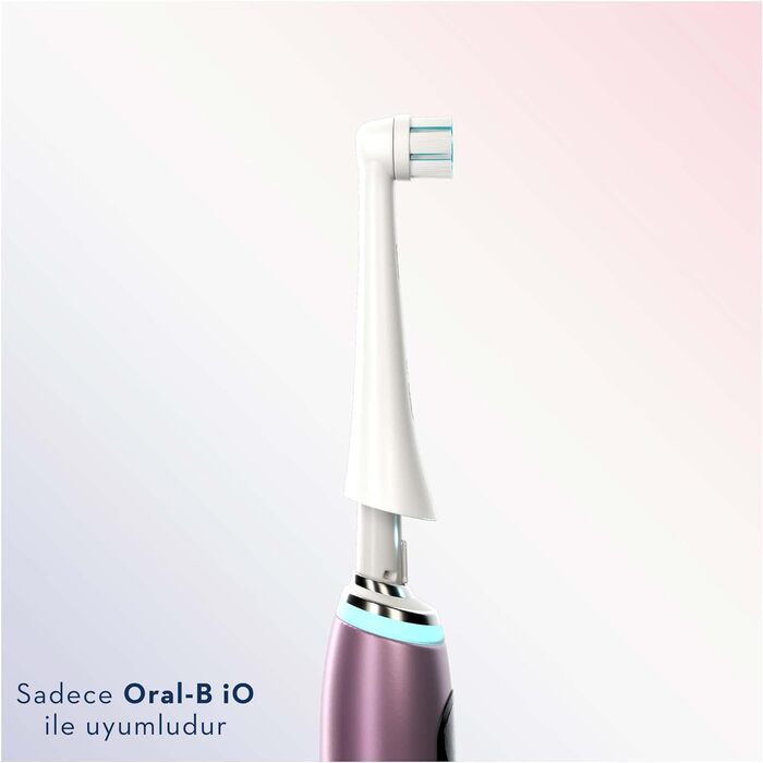 Наконечники зубної щітки Oral-B iO Gentle Care, упаковка 4 шт. и білі