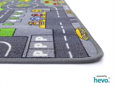 Килимок для вуличних ігор HEVO City Mix дитячий килимок 200x200 см з нековзною підкладкою 200x200 см City Mix