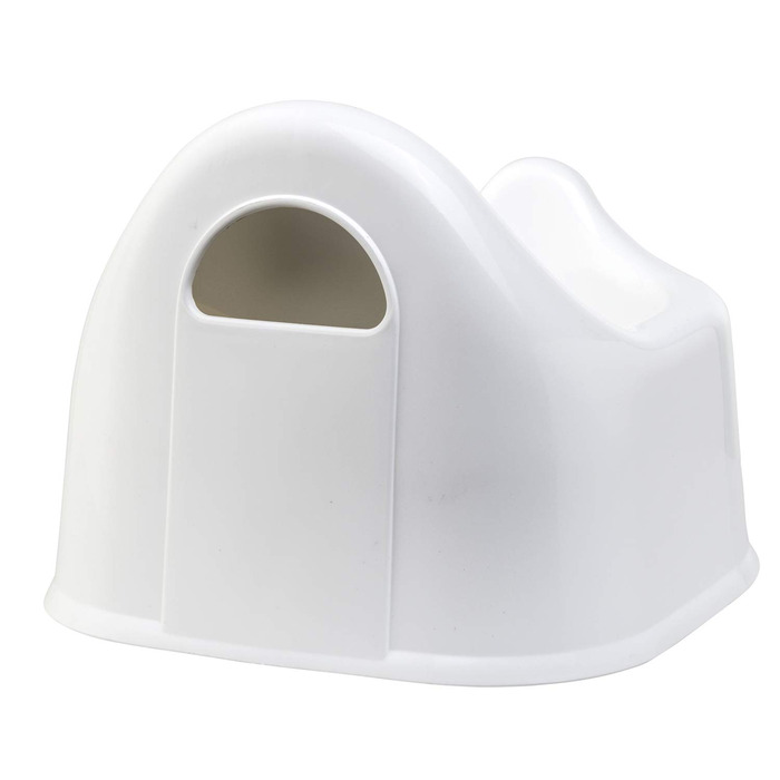 Дитячий горщик Rotho Babydesign Bella Bambina - Дитячий горщик білого кольору - З неслизьким сидінням для унітазу для легкого та б