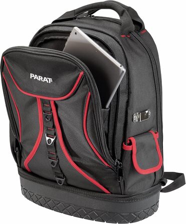 Рюкзак для інструментів Parat Basic Back Pack (приблизно на 50 інструментів, ергономічний органайзер і сумка для транспортування) 5990830991, чорний