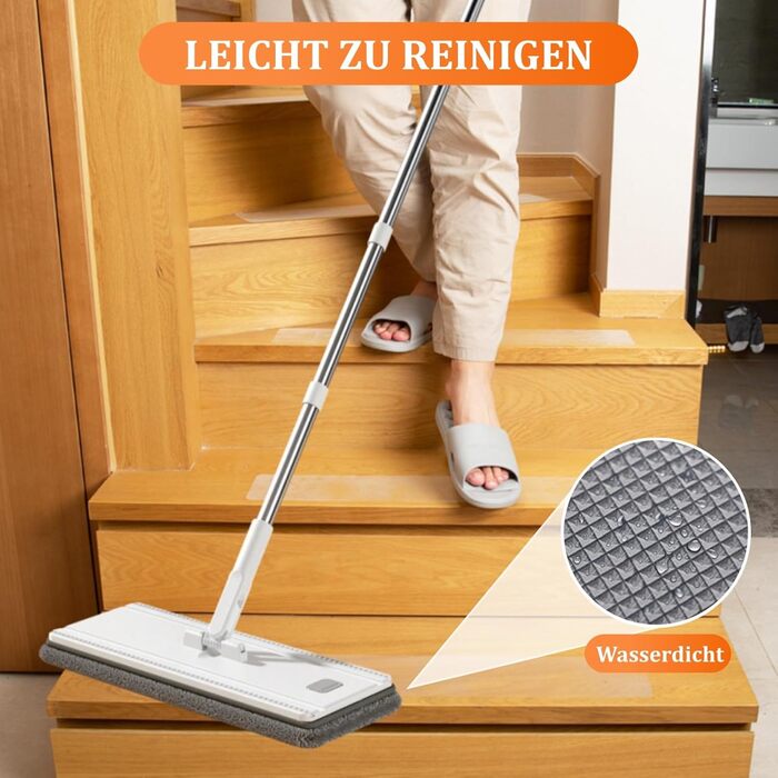 Прозорі сходинки, 15 шт. , 60 x 10 см, самоклеючі, водонепроникні, протиковзкі сходинки для дерев&39яних сходів, гвинтових сходів та підлоги