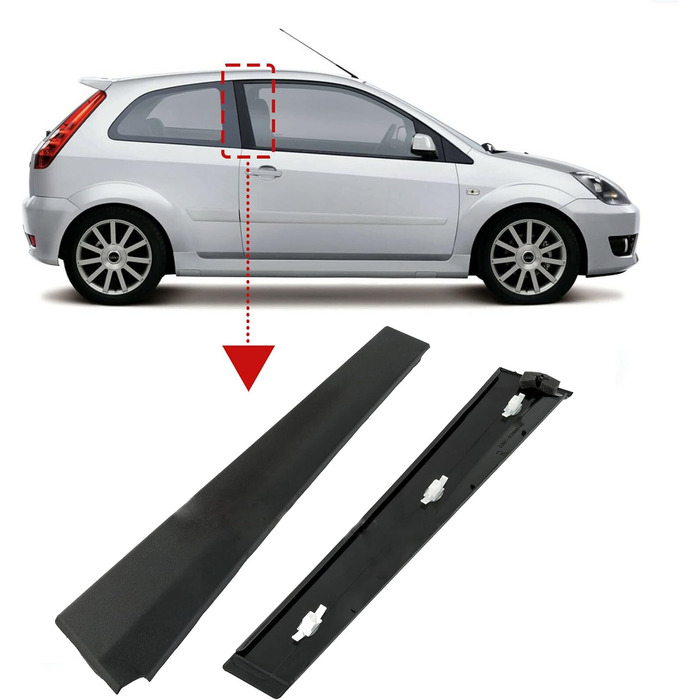 Обшивка дверей MKAREPART права для Fiesta MK6 3DR 2002-2008 1473662 (права)