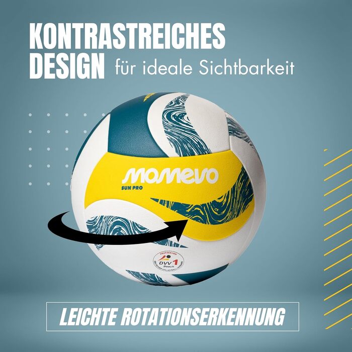 Пляжний волейбольний м'яч SunPro (DVV Certified)