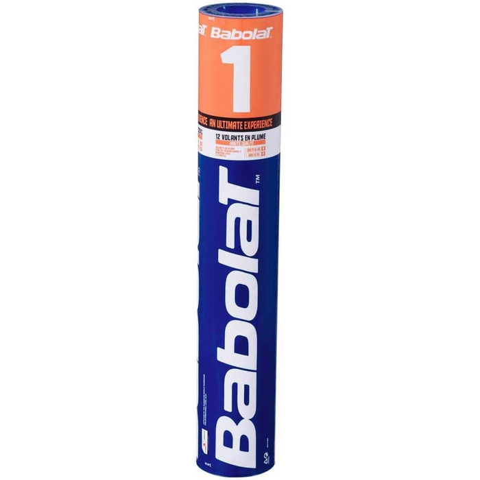 Білих воланів BABOLAT FEATHER SHUTTLECOKKS, 12