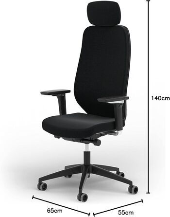 Ергономічне офісне крісло Ergotopia MasterBack Pro ПЕРЕМОЖЕЦЬ ТЕСТУ Ергономічне офісне крісло з 3D-механізмом нахилу та 5D-підлокітниками ідеальне поворотне крісло для офісу та домашнього офісу