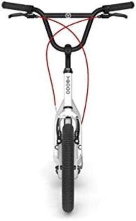 Нова модель 2020 Scooter White Kickbike - з пневматичними шинами від 140 см - 178 см зріст до 120 кг Самокат поставляється частков