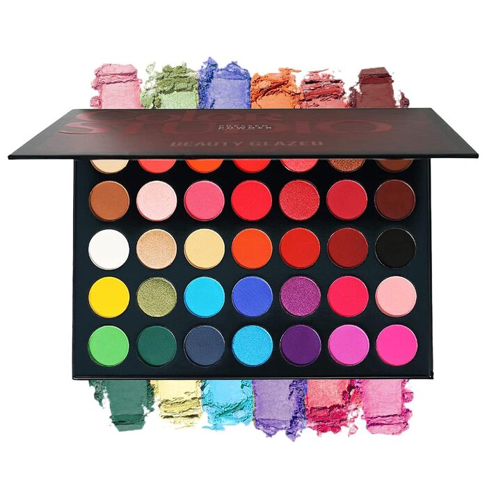 Палітра тіней Beauty Glazed (35 відтінків)