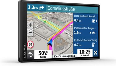 Навігатор Garmin DriveSmart 55 MT-D EU - безрамковий сенсорний дисплей, 3D-навігаційні карти та інформація про дорожній рух у реальному часі через DAB. DriveSmart 55 MT-D Single
