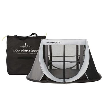 Миттєве дитяче ліжечко для подорожей - 2 секунди збирання - Надзвичайно легке та компактне - 2 рівні для немовлят та малюків - Вис