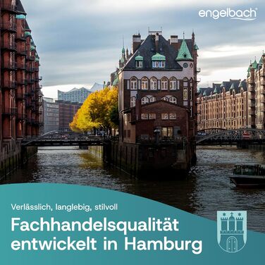 Чорна силіконова щітка для унітазу Engelbach з ручкою та тримачем з нержавіючої сталі Антибактеріальний дизайн Сучасний тримач для щітки для унітазу