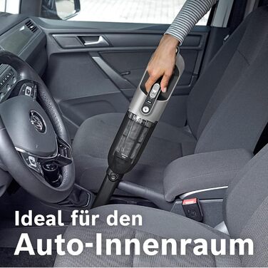 Акумуляторний пилосос Bosch Flexxo 2in1 Series 4 BBH3P280, акумуляторний вертикальний пилосос, без мішка, висока потужність всмокт