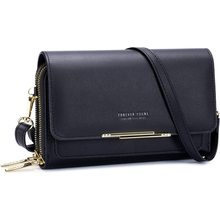 Маленька сумка через плече для мобільного телефону Roulens, жіноча маленька сумка через плече, сумка через плече з PU-шкіри, сумка