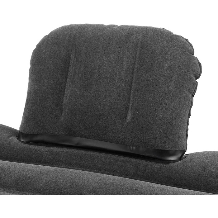 Надувне автокрісло Dioche, складне, дорожній матрац для заднього сидіння, багатофункціональне, з електричним повітряним насосом (чорне)