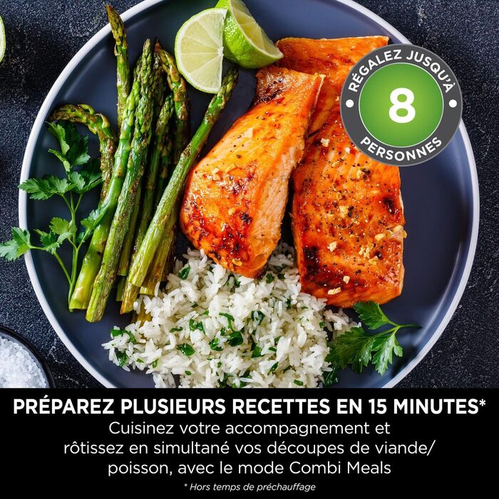 Мультиварка Ninja Combi 12 в 1, духовка та фритюрниця, 12 функцій приготування, фритюрниця та гриль готуються за 15 хвилин*, з дек