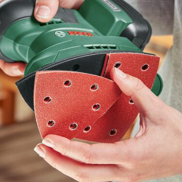 Акумуляторна багатофункціональна шліфувальна машина Bosch EasySander 18V-8 (без акумулятора 18-вольтова система для саморобної обр