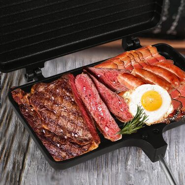 Сендвіч-машина з антипригарним покриттям Кемпінг з 4 знімними ручками Портативна бутербродниця для багаття Гірська пирогівниця Обладнання для приготування багаття