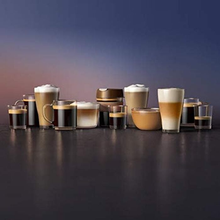 Повністю автоматична кавоварка Philips Series 5400 - молочна система LatteGo, 12 спешелті кави, інтуїтивно зрозумілий дисплей, 4 профілі користувача, чорний (EP5441/50)