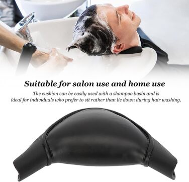 Силіконова подушка для миття волосся Fyearfly, перукарська подушка для шиї з раковиною, подушка для шиї з мискою для шампуню запобігає ковзанню силіконова подушка для шиї з миття волосся для домашнього та салонного використання