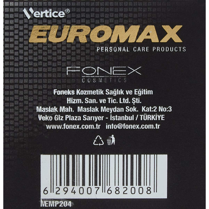 Односторонні леза EUROMAX 100 &39CRYO SPUTTERED&39, 50 г