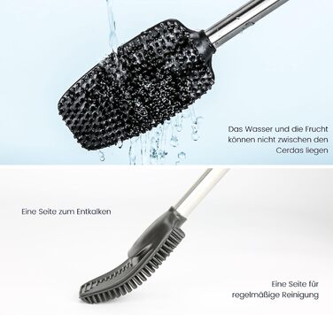 Щітка для унітазу Erreke силіконова, щітка для унітазу силіконова, щітка для унітазу силіконова, щітка для унітазу з нержавіючої с