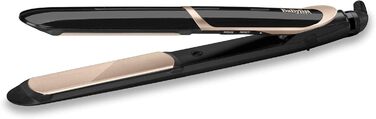 Набір BaByliss фен Italian Air Pro 2200 (сірий, 2200 Вт, AC-мотор, іонізація, 6719DE) та випрямляч Super Smooth 235 (іонізація, 140C - 235C, ST393E)