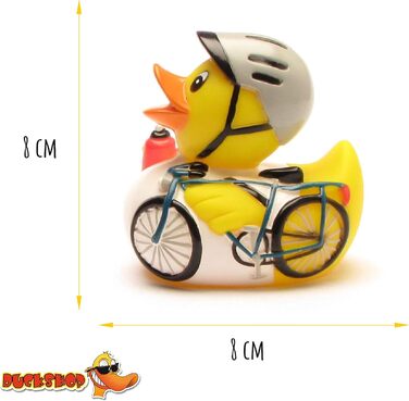 Велосипедист-гонщик гумове каченя I Велосипед-пискливий каченя I Гоночний велосипед-пискливий каченя I Іграшка для купання для діт